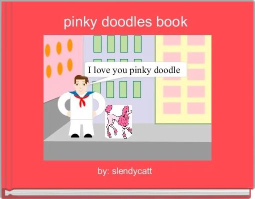 Front cover of 'pinky doodles book ' 