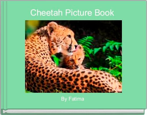 Cheetah Picture Book 