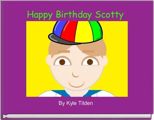 Front cover of 'Happy Birthday Scotty ' 