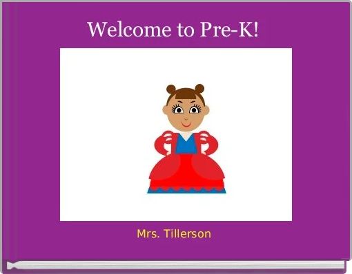Welcome to Pre-K! 