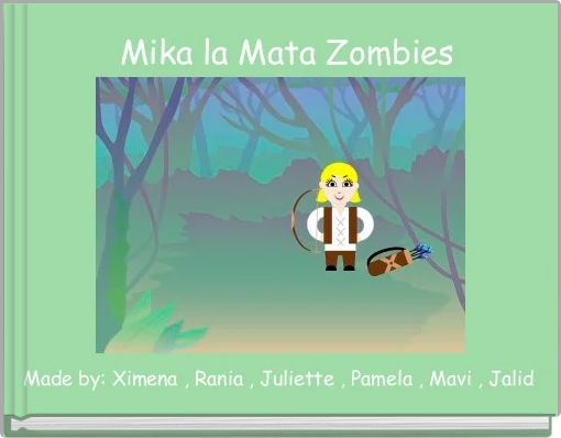 Front cover of '   Mika la Mata Zombies ' 