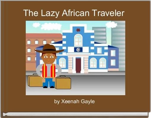 Front cover of 'The Lazy African Traveler ' 