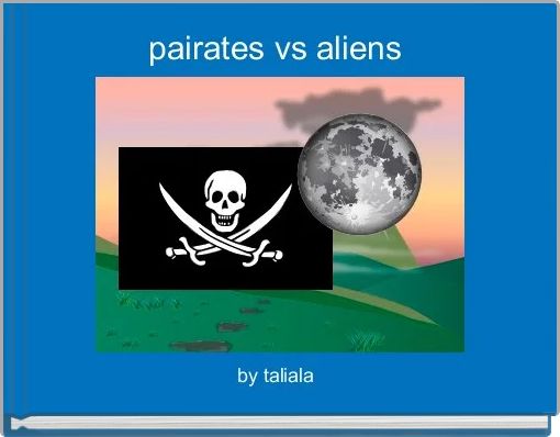 Book Cover for: pairates vs aliens 