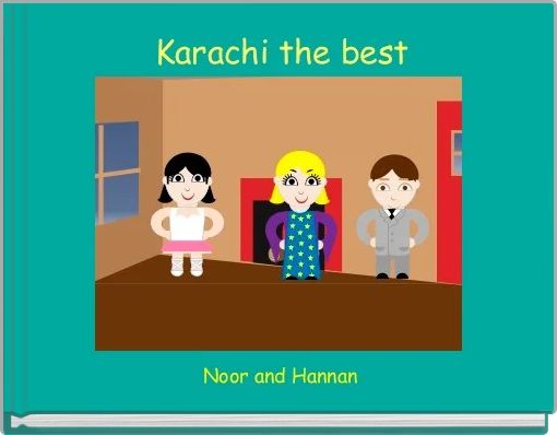 Front cover of ' Karachi the best' 