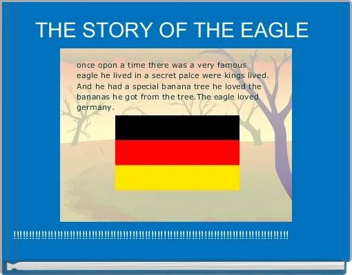 Front cover of 'THE STORY OF THE EAGLE ' 