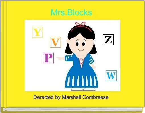 Front cover of 'Mrs.Blocks ' 