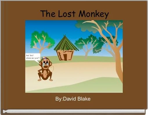Front cover of 'The Lost Monkey' 