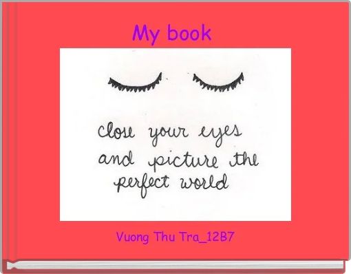 Front cover of 'My book ' 