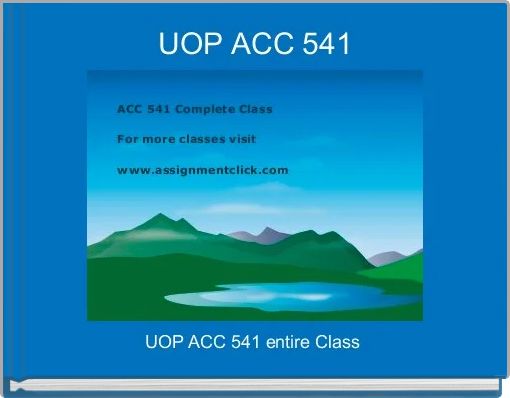 UOP ACC 541