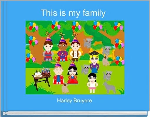 Front cover of 'This is my family ' 