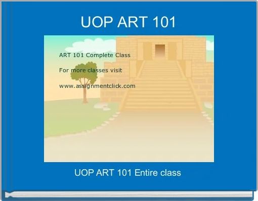 UOP ART 101