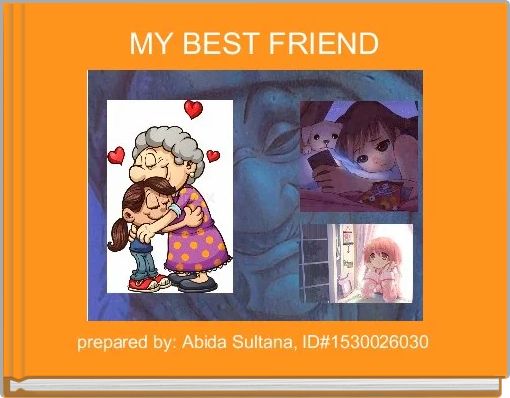 Front cover of 'MY BEST FRIEND' 