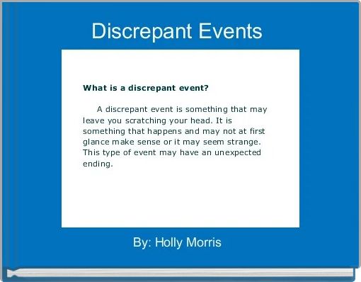 Discrepant Events 