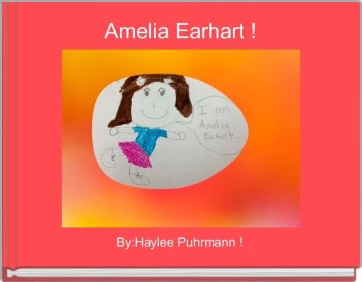 Front cover of 'Amelia Earhart !' 