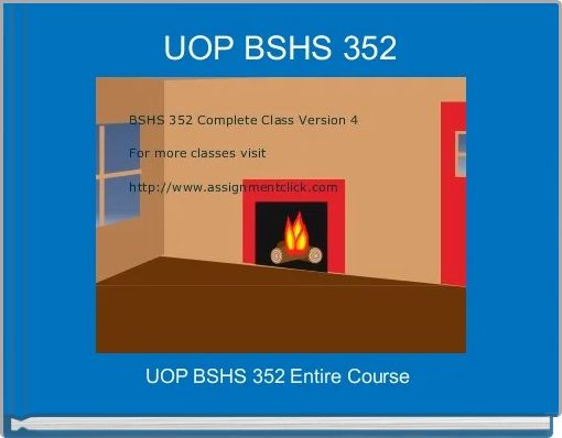 UOP BSHS 352