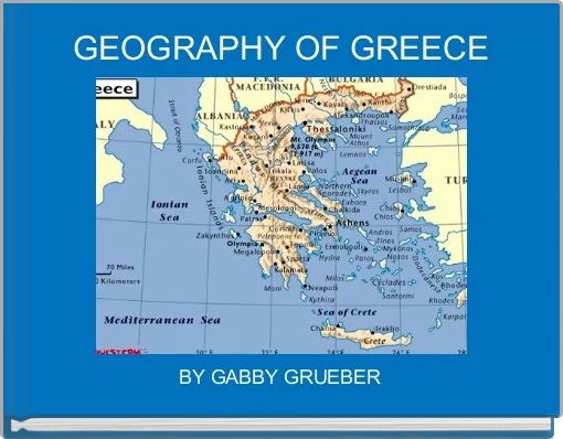 GEOGRAPHY OF GREECE