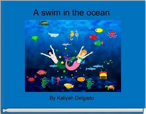 Book Cover for: A swim in the ocean  