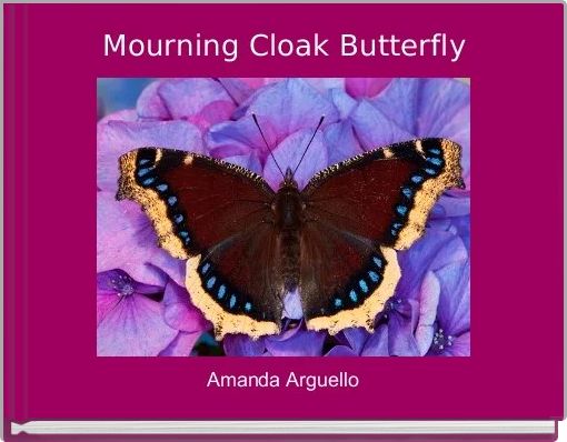 Front cover of 'Mourning Cloak Butterfly' 