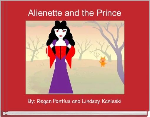 Front cover of ' Alienette and the Prince ' 