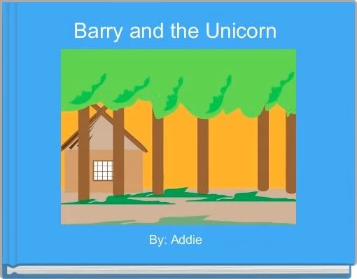 Front cover of 'Barry and the Unicorn ' 