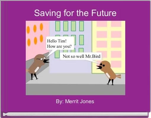 Front cover of 'Saving for the Future' 