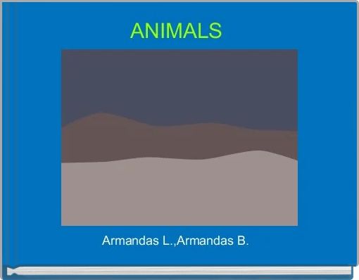 Front cover of 'ANIMALS ' 