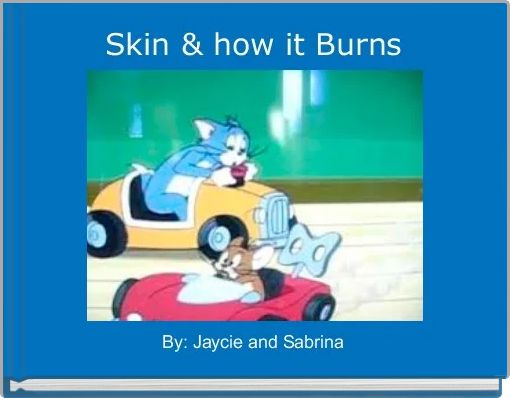 Front cover of 'Skin & how it Burns' 