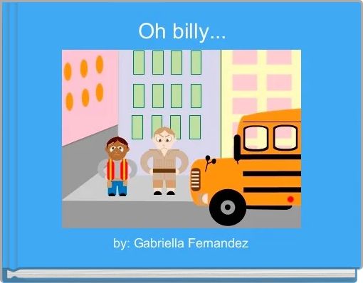 Front cover of 'Oh billy...' 