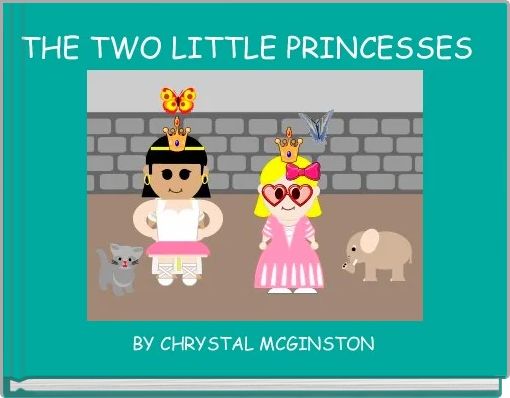 Front cover of 'THE TWO LITTLE PRINCESSES ' 