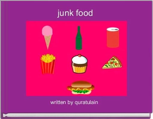 Front cover of 'junk food ' 