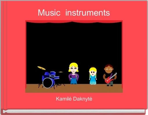 Front cover of 'Music  instruments' 