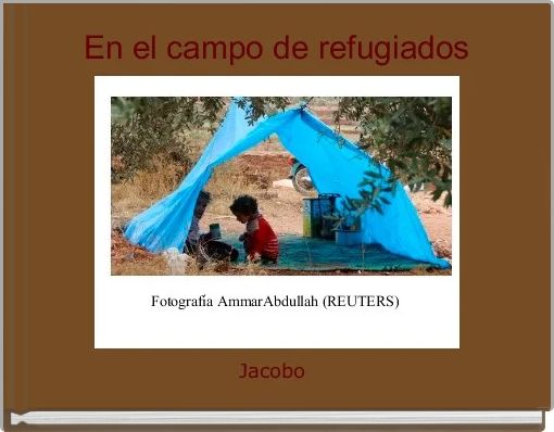 En el campo de refugiados