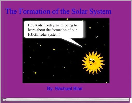 The Formation of the Solar System 