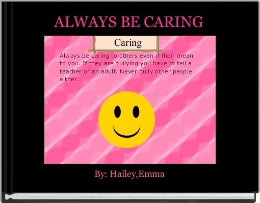 Front cover of 'ALWAYS BE CARING ' 