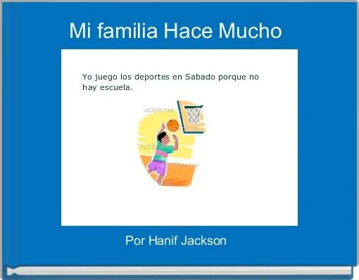 Front cover of 'Mi familia Hace Mucho ' 