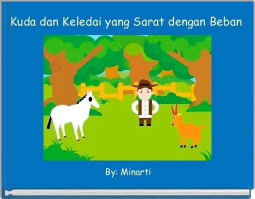 Front cover of 'Kuda dan Keledai yang Sarat dengan Beban' 