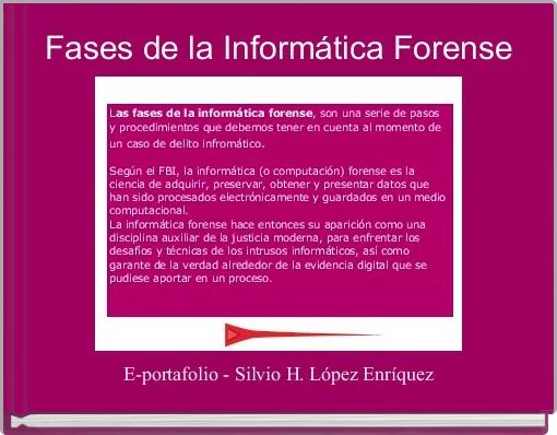 Fases de la Inform&aacute;tica Forense