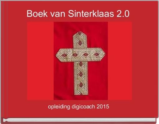 Front cover of 'Boek van Sinterklaas 2.0 ' 