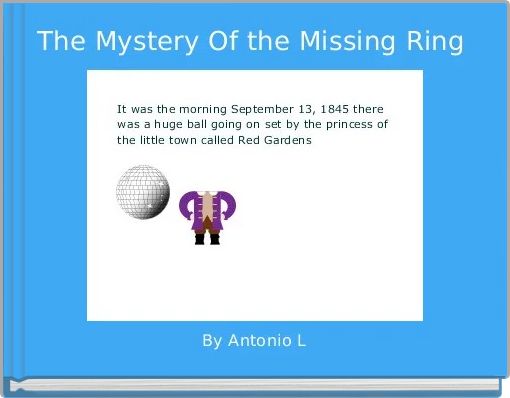 The Mystery Of the Missing Ring 