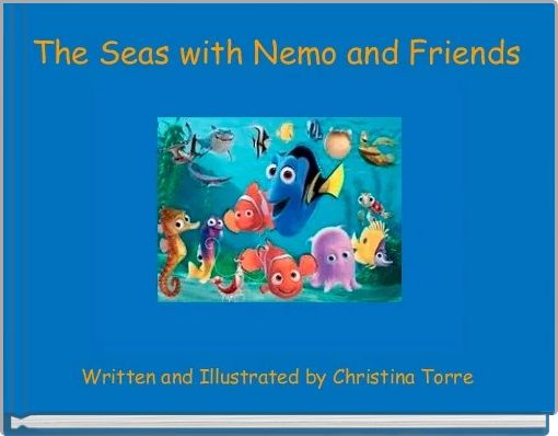 Front cover of ' The Seas with Nemo and Friends' 