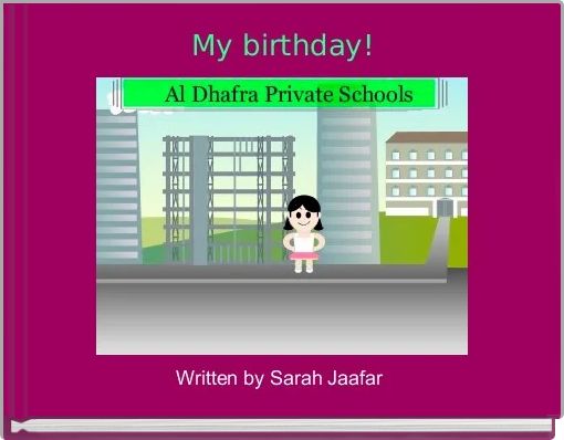 Front cover of 'My birthday!' 