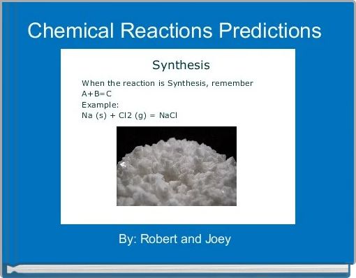 Chemical Reactions Predictions 