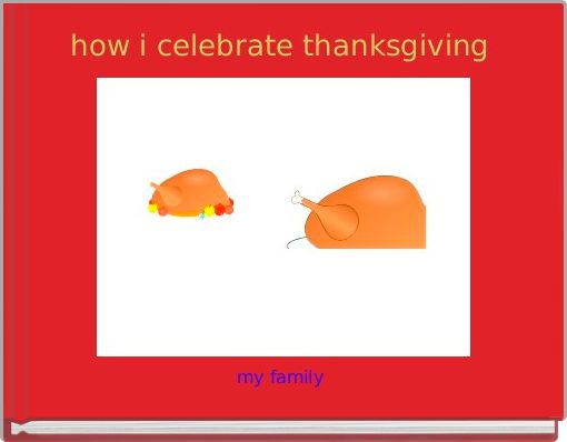 Book Cover for: how i celebrate thanksgiving 