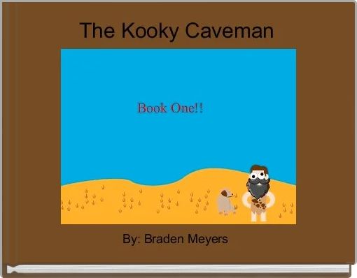 Front cover of 'The Kooky Caveman ' 