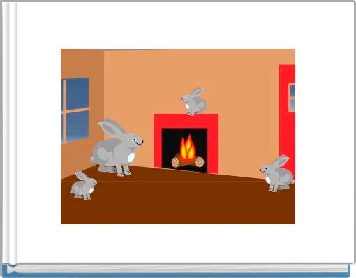 Front cover of 'Небылица о крольчатах ' 