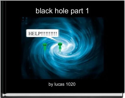 Front cover of 'black hole part 1' 