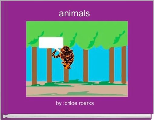 Front cover of 'animals ' 