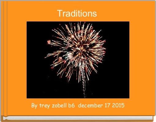 Front cover of 'Traditions ' 