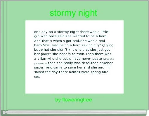 stormy night 