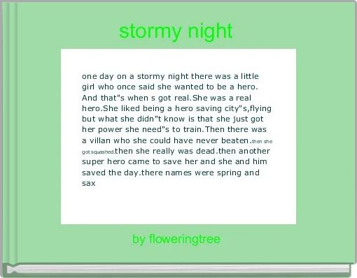 stormy night 